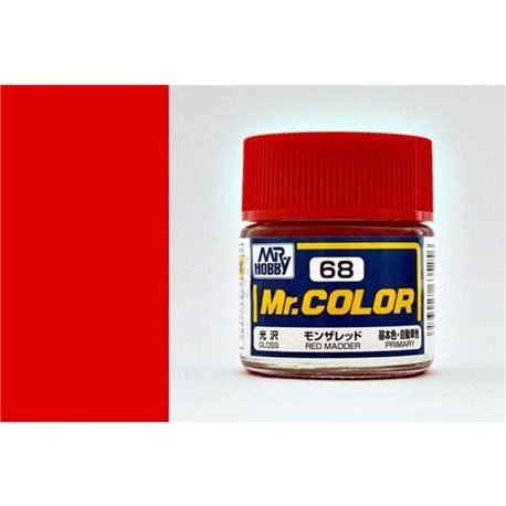 C68 - Gloss Red Madder 10ml