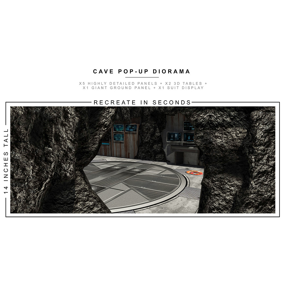 Cave Pop-Up Diorama 1/12