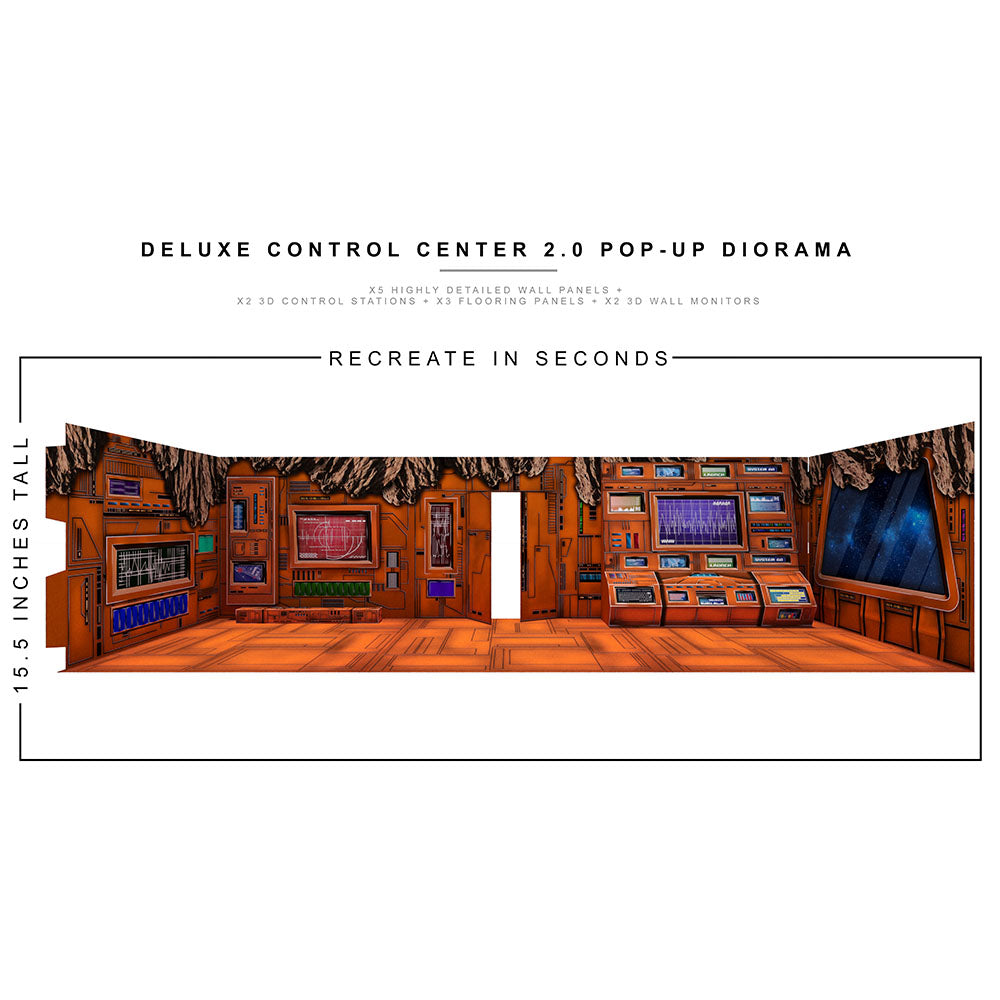 Deluxe Control Center 2.0 Pop-Up Diorama 1/12