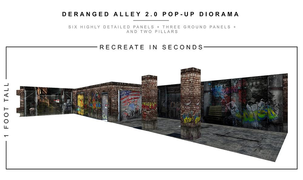 Deranged Alley 2.0 Pop-Up Diorama 1/12