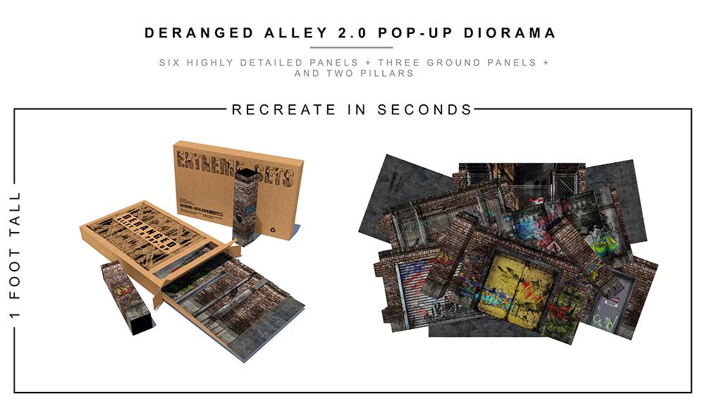 Deranged Alley 2.0 Pop-Up Diorama 1/12