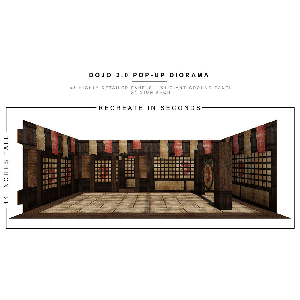 Dojo 2.0 Pop-Up Diorama 1/12