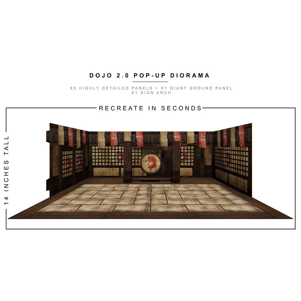 Dojo 2.0 Pop-Up Diorama 1/12