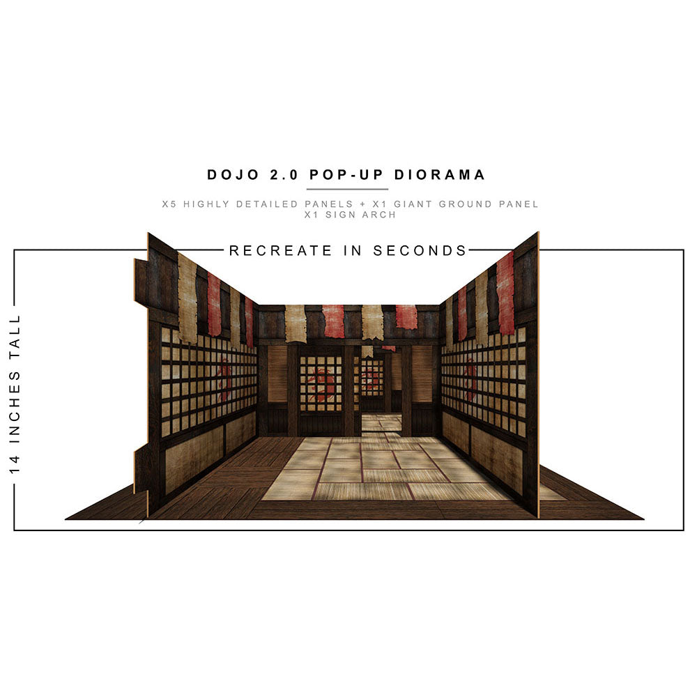 Dojo 2.0 Pop-Up Diorama 1/12