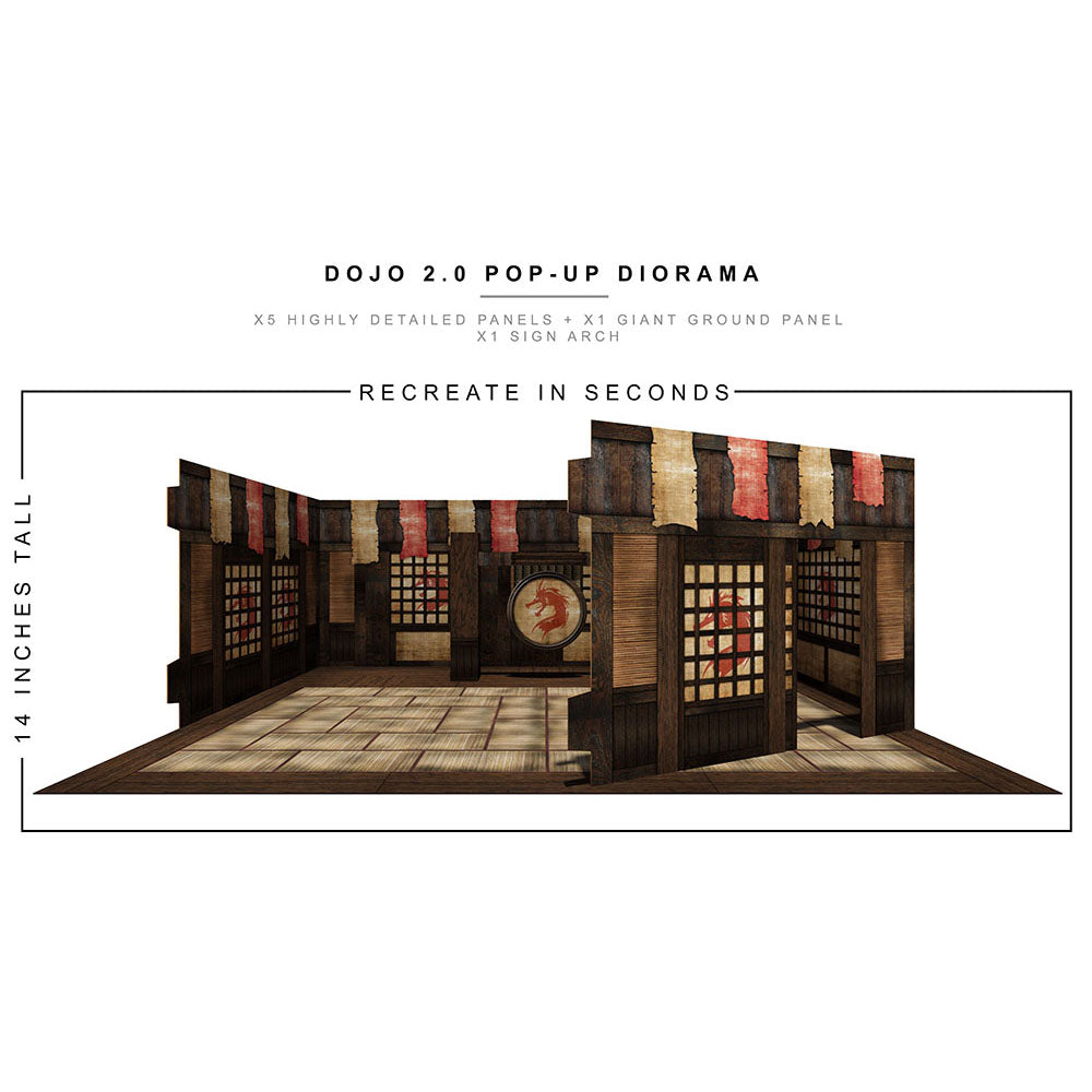 Dojo 2.0 Pop-Up Diorama 1/12