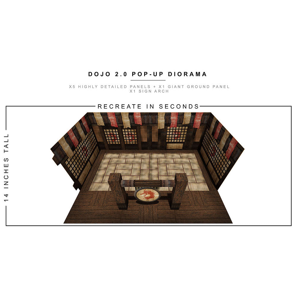 Dojo 2.0 Pop-Up Diorama 1/12