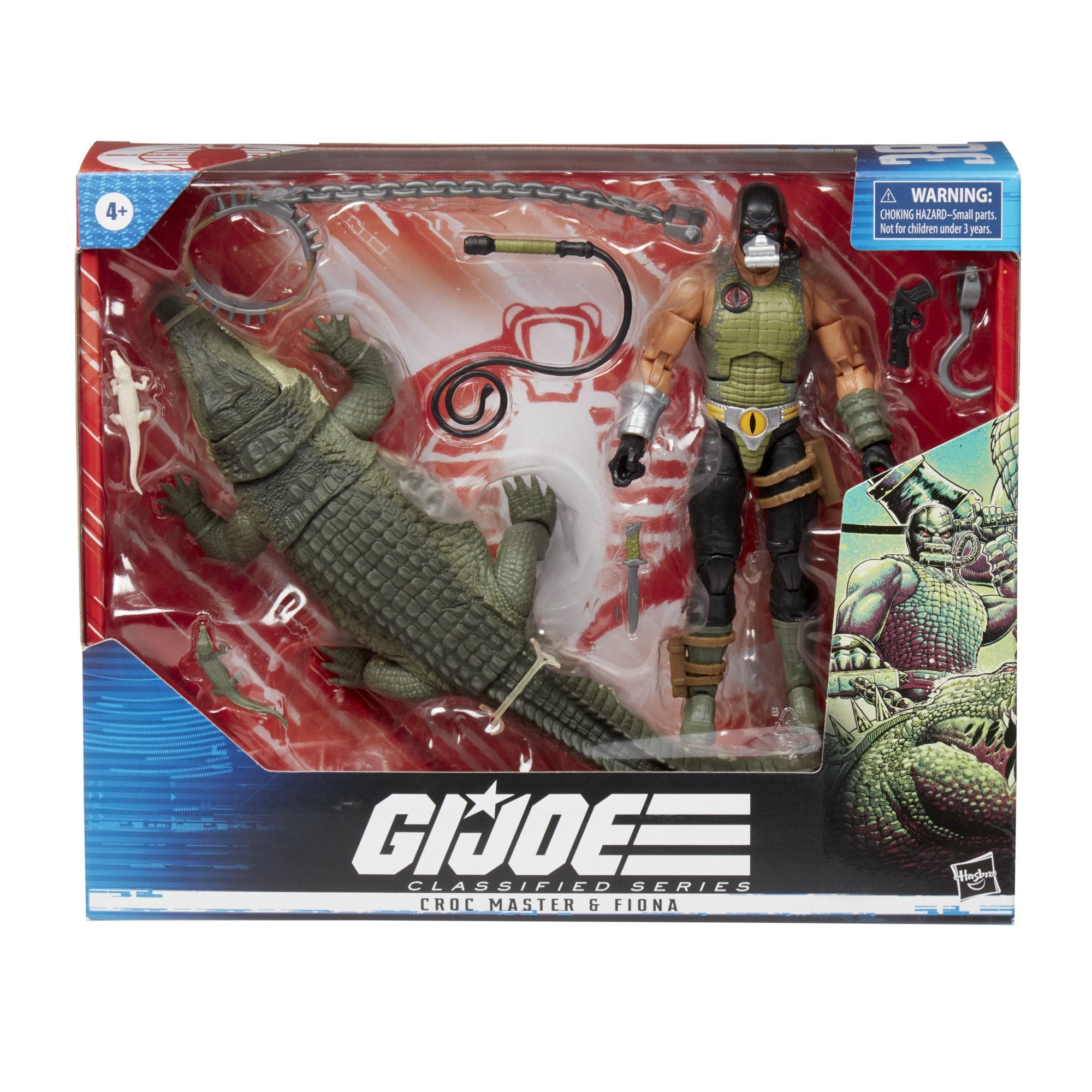 G.I. Joe Classified Series - Croc Master and Alligator