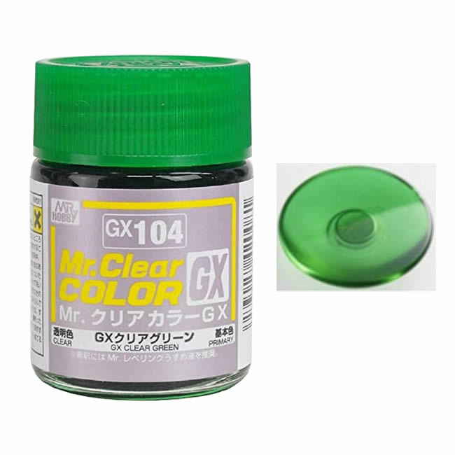 GX104 - Clear Green 18ml