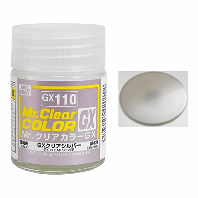 GX110 - Clear Silver 18ml
