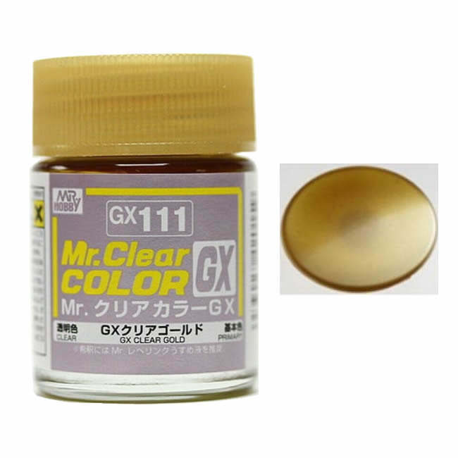 GX111 - Clear Gold 18ml