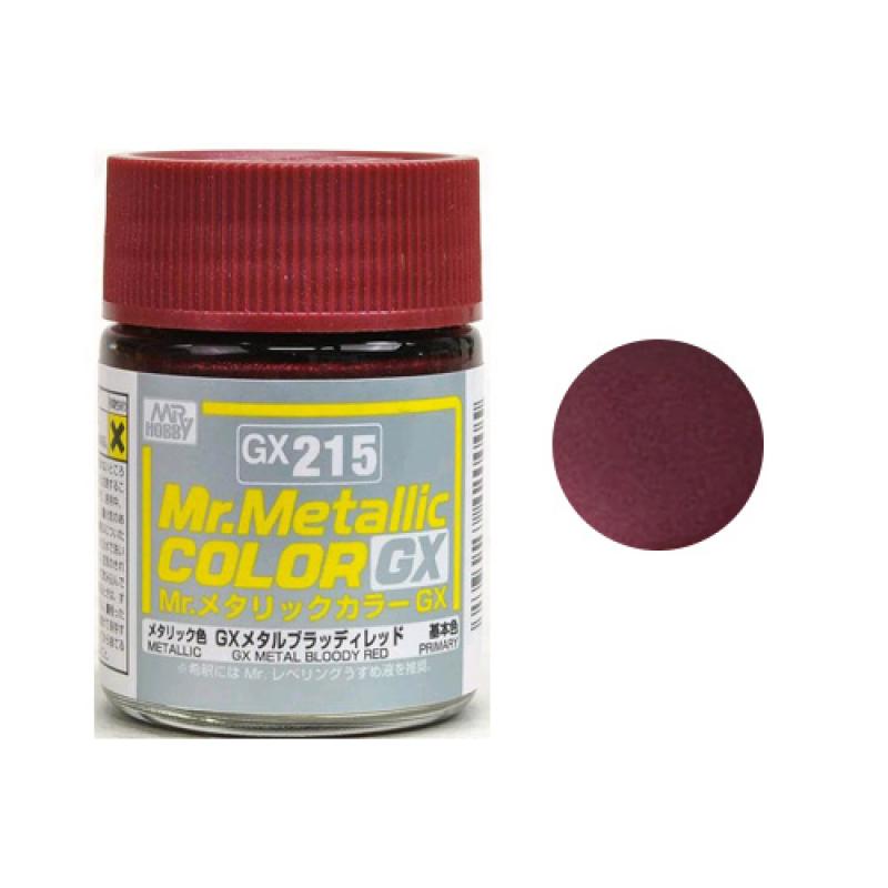 GX215 - Metallic Bloody Red 18ml