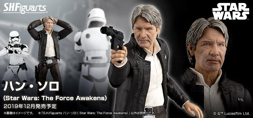 S.H. Figuarts - Star Wars - Han Solo - The Force Awakens
