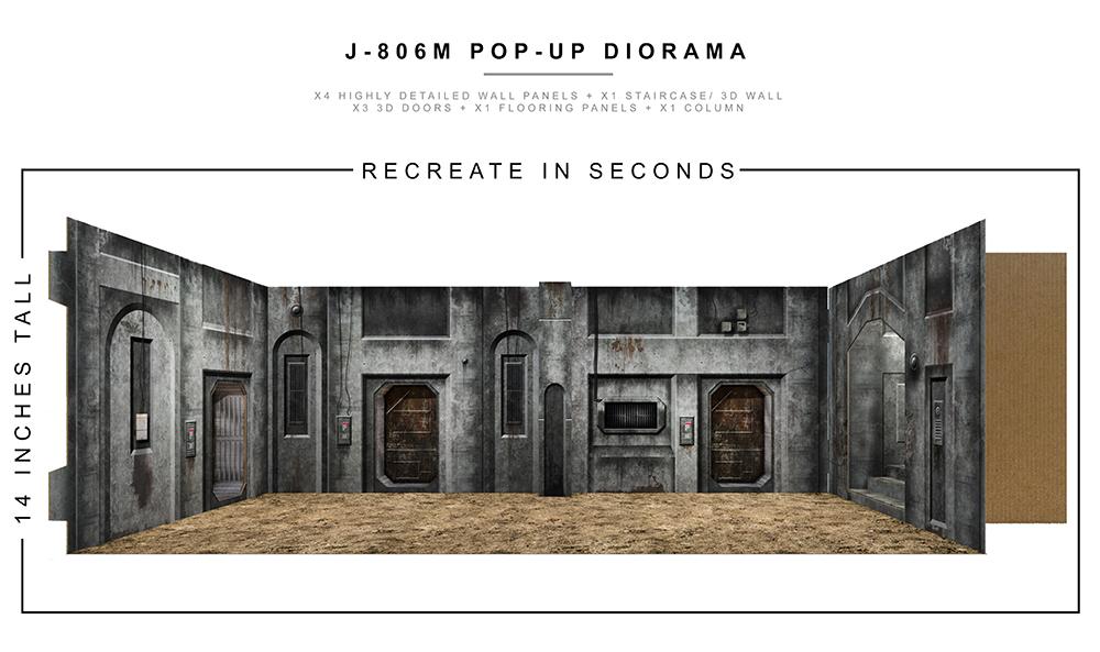 J-806M Pop-Up Diorama 1/12