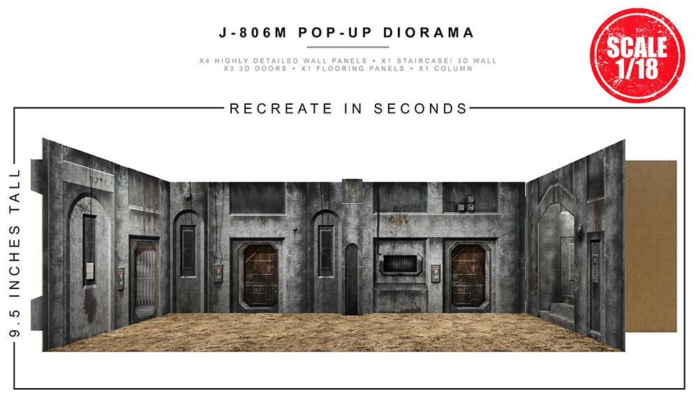 J-806M Pop-Up Diorama 1/18