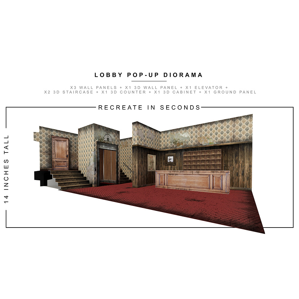 Lobby Pop-Up Diorama 1/12