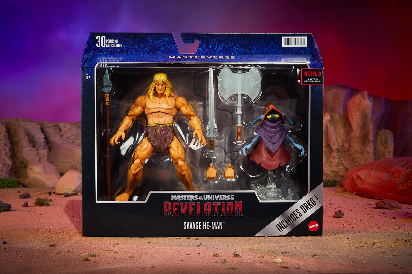 Masterverse - Revelations - Savage He-Man w/Orko [Deluxe]