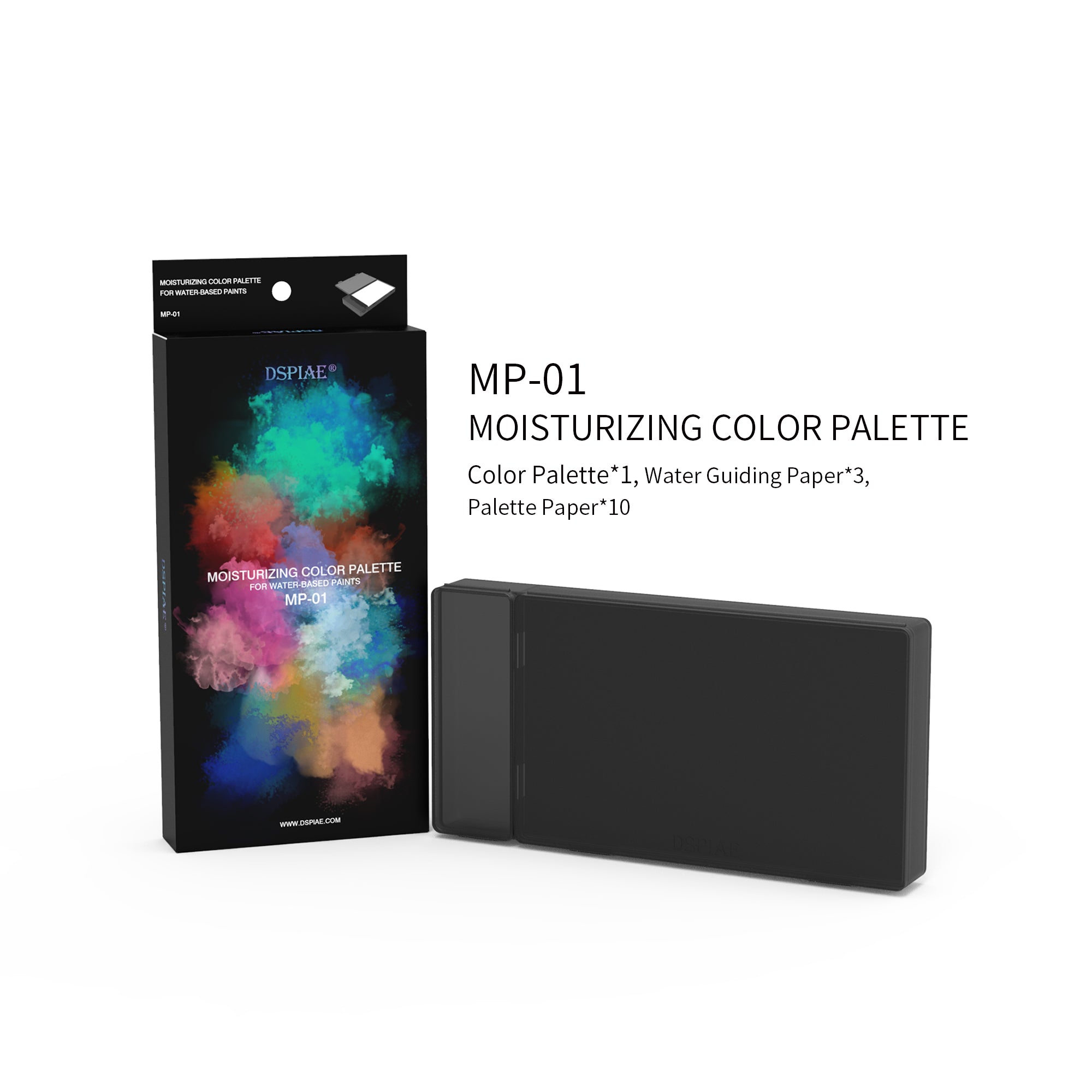 DSPIAE - MP-01 Moisture-retaining Palette
For Acrylic Paints