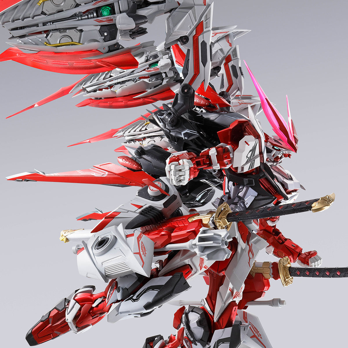 コミック・アニメ L BUILD Gundam Astray Red Dragonics Metal Build - MBF-P02 Gundam Astray Red Dragon [Red Dragonics Ver.]