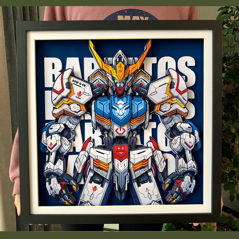 3D Wall Mount - ASW-G-08 Gundam Barbatos