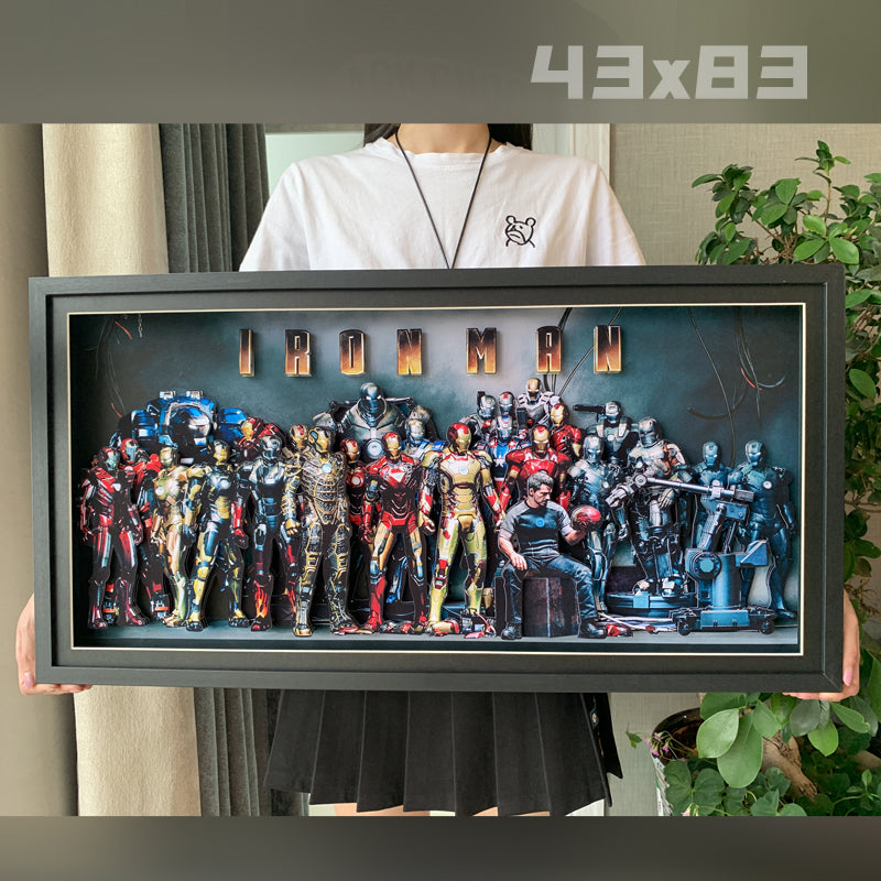 3D Wall Mount - Iron Man Armory