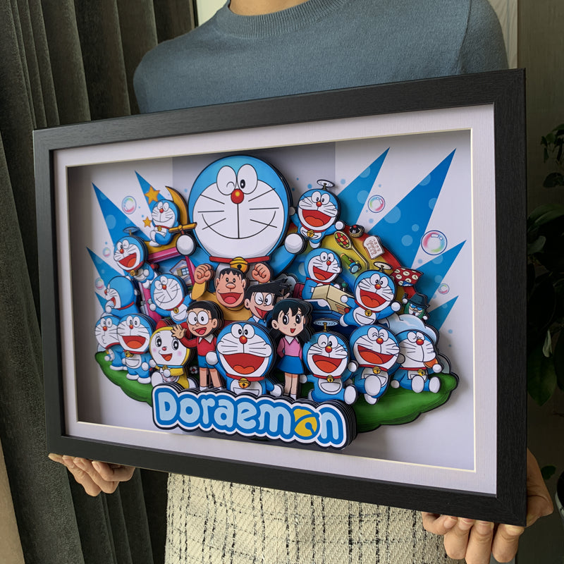 3D Wall Mount - Doraemon