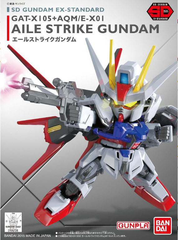 SD EX Standard - GAT-X105+AQM/E-X01 Aile Strike Gundam