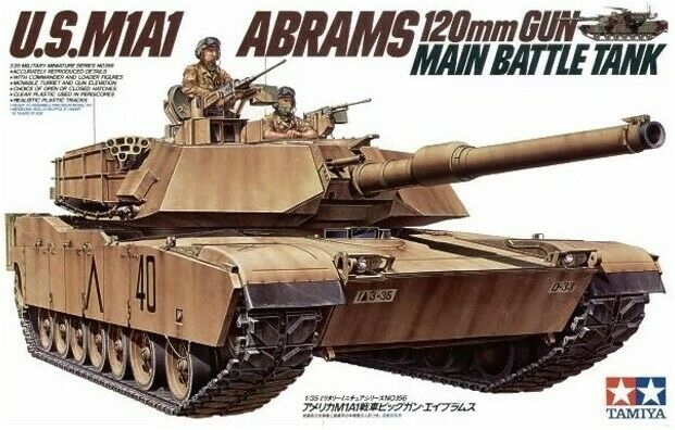 1/35 - U.S.M1A1 Abrams Tank