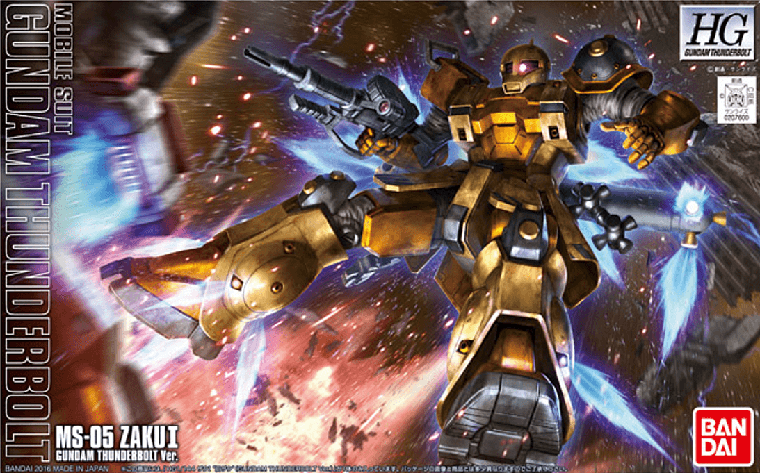 HGTB - MS-05 Zaku I [Gundam Thunderbolt Anime Ver.]