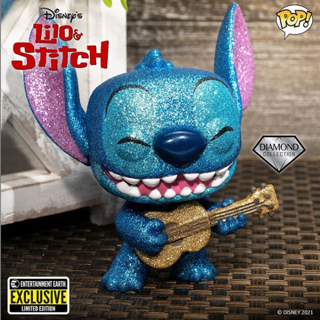 Pop! Disney - Lilo & Stitch Stitch with Ukulele [Special Edition][Diamond Glitter]