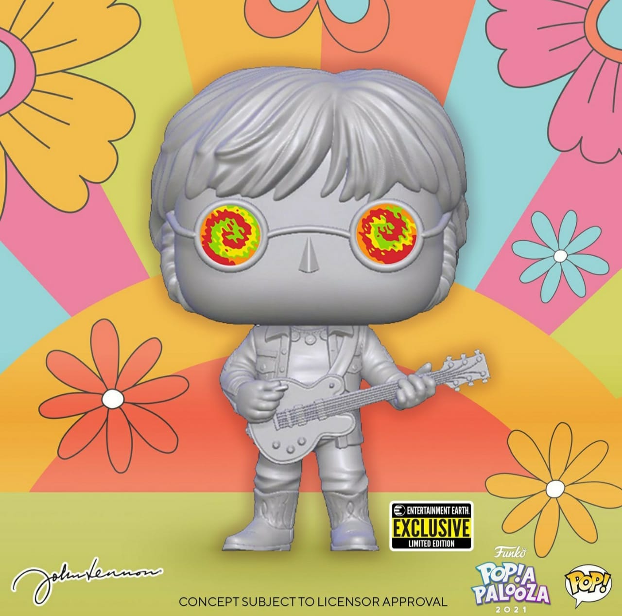 Pop! Apalooza - John Lennon with Psychedelic Shades [EE Exclusive]