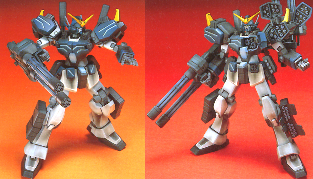 HGAC - XXXG-01H2 Gundam Heavyarms Custom