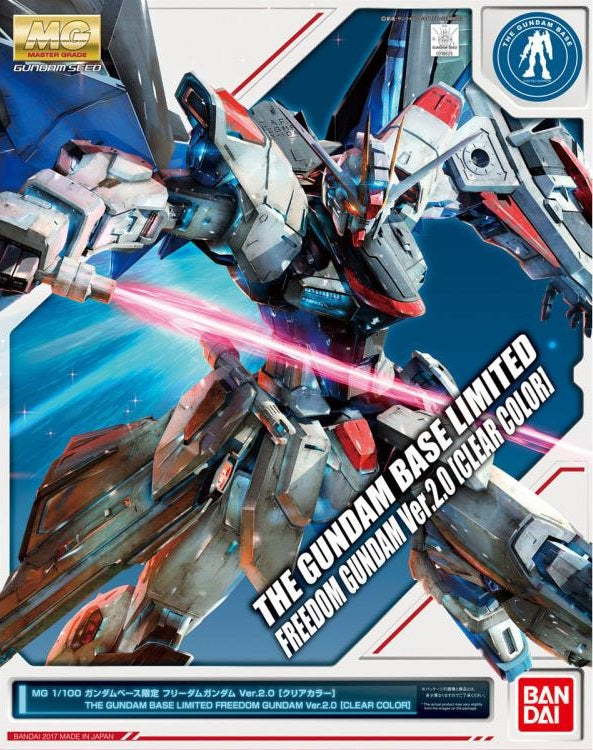 MG - ZGMF-X10A Freedom Gundam Ver. 2.0 [Clear Color] The Gundam Base Limited