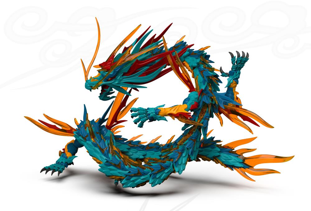 Shenxing Technology - Classic Of Mountains And Seas - Blue Dragon