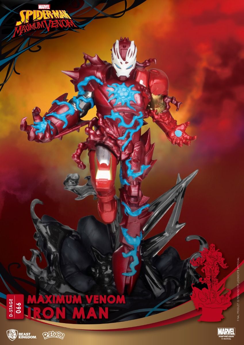 Beast Kingdom - Maximum Venom DS-066 Iron Man D-Stage Series 6