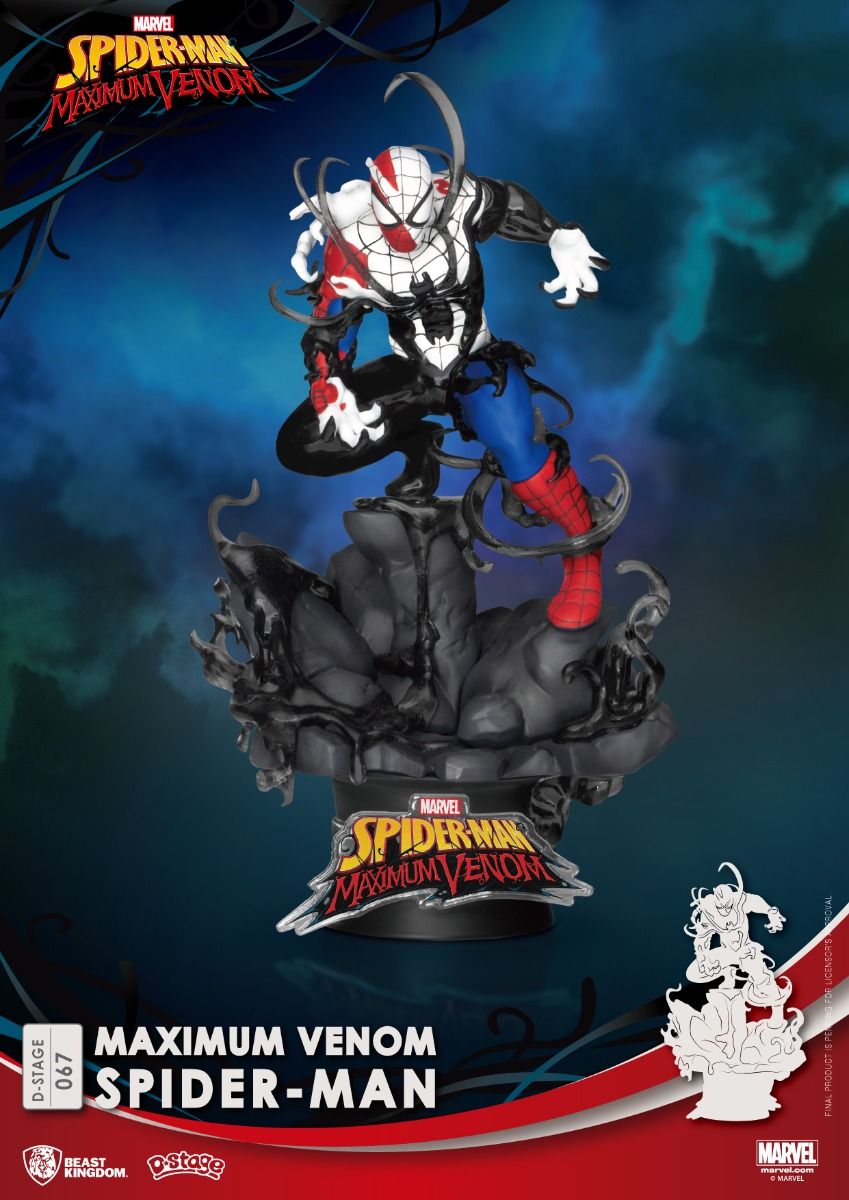 Beast Kingdom - Maximum Venom DS-067 Spider-Man D-Stage Series 6