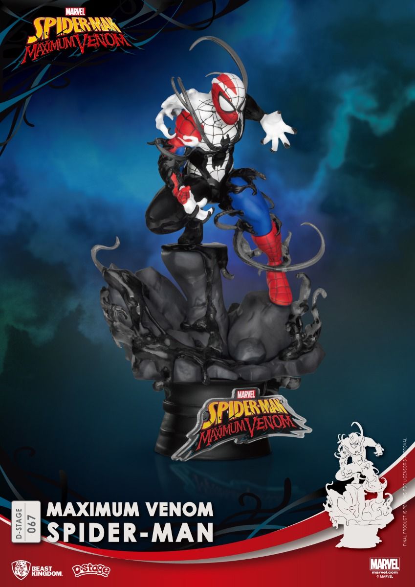 Beast Kingdom - Maximum Venom DS-067 Spider-Man D-Stage Series 6