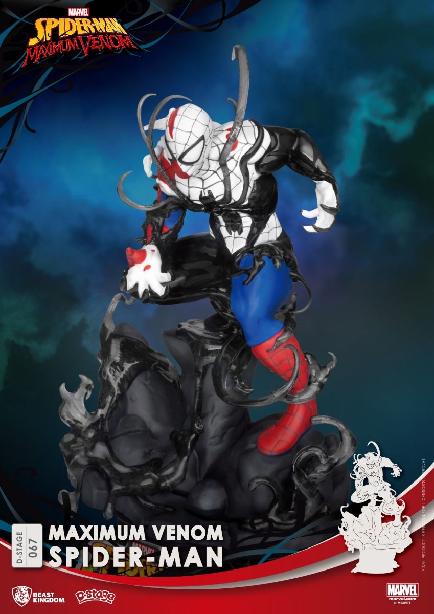 Beast Kingdom - Maximum Venom DS-067 Spider-Man D-Stage Series 6