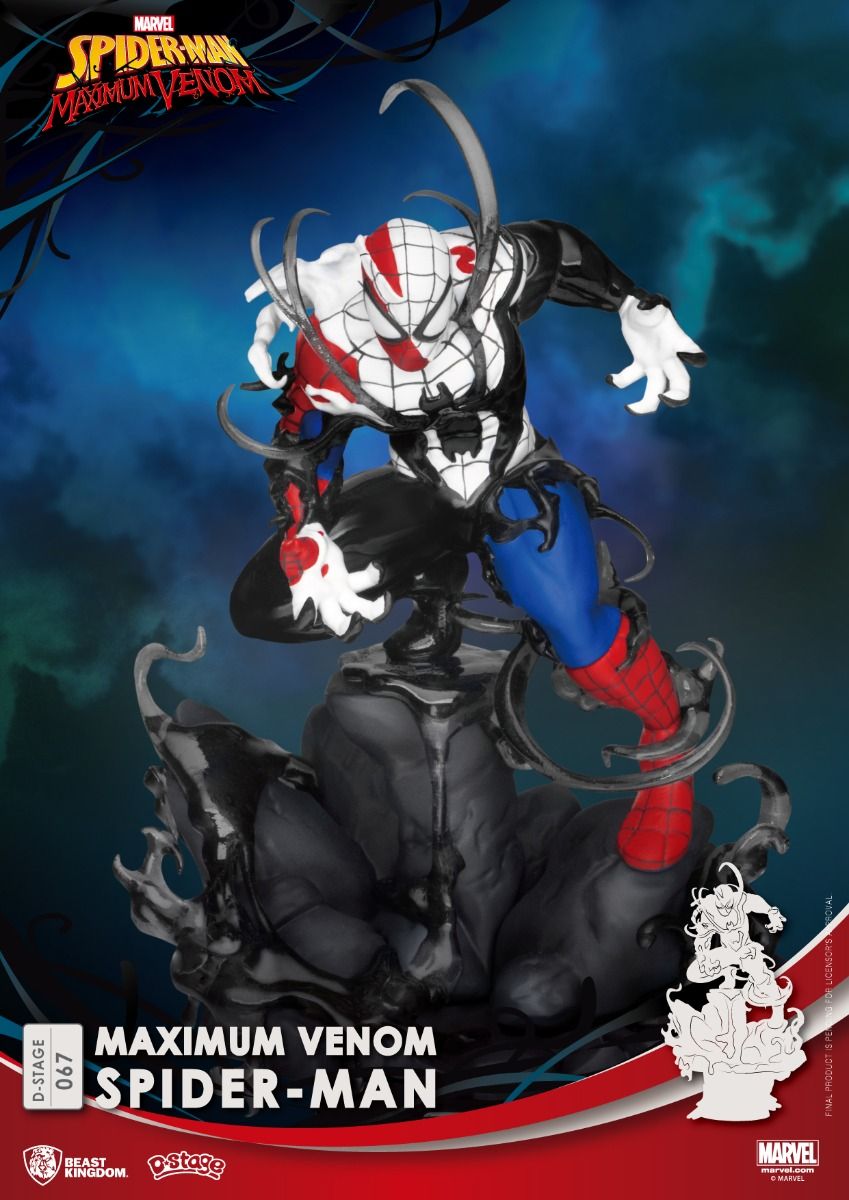 Beast Kingdom - Maximum Venom DS-067 Spider-Man D-Stage Series 6