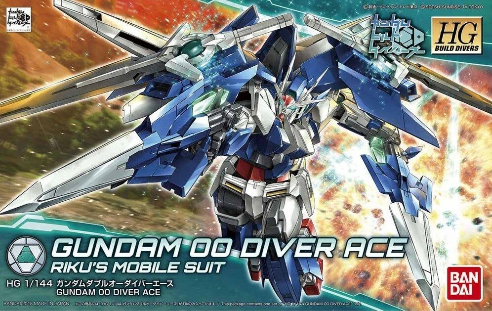 HGBD - GN-0000DVR/A Gundam 00 Diver Ace