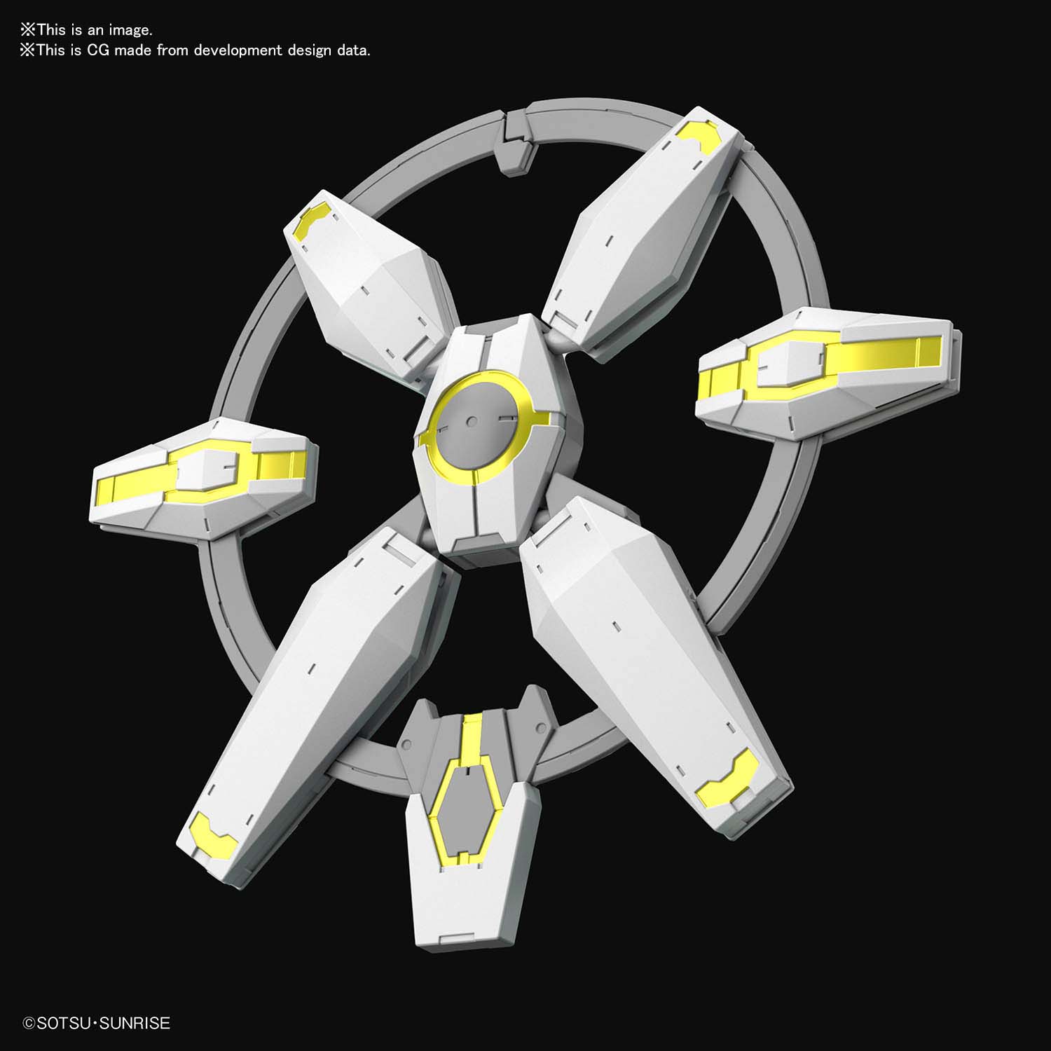 HGBD:R - PFF-X7II/N8 Nepteight Gundam Weapon