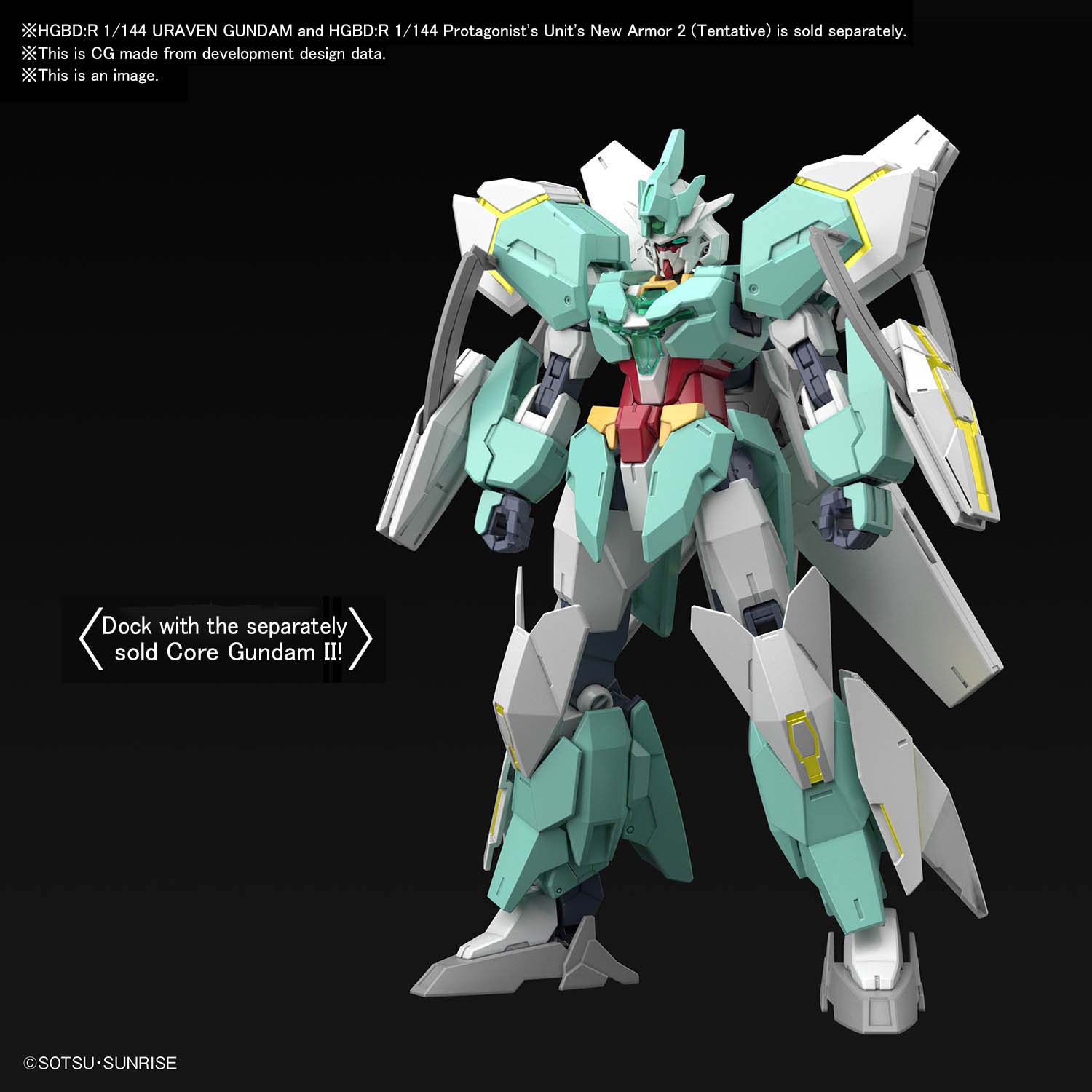 HGBD:R - PFF-X7II/N8 Nepteight Gundam Weapon