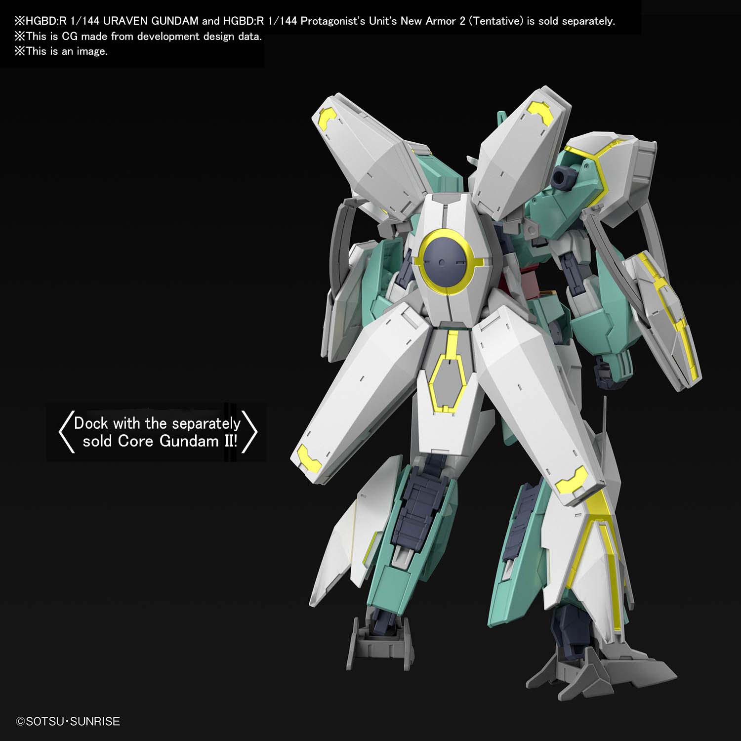 HGBD:R - PFF-X7II/N8 Nepteight Gundam Weapon