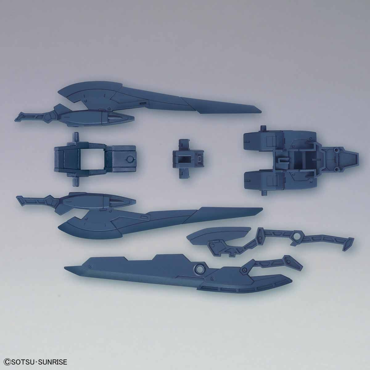 HGBD:R - PFF-X7/M4 Marsfour Gundam Weapons