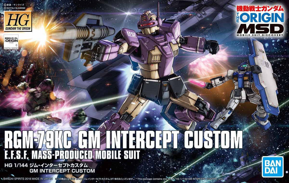 HGUC - RGM-79KC GM Intercept Custom The Origin MSD