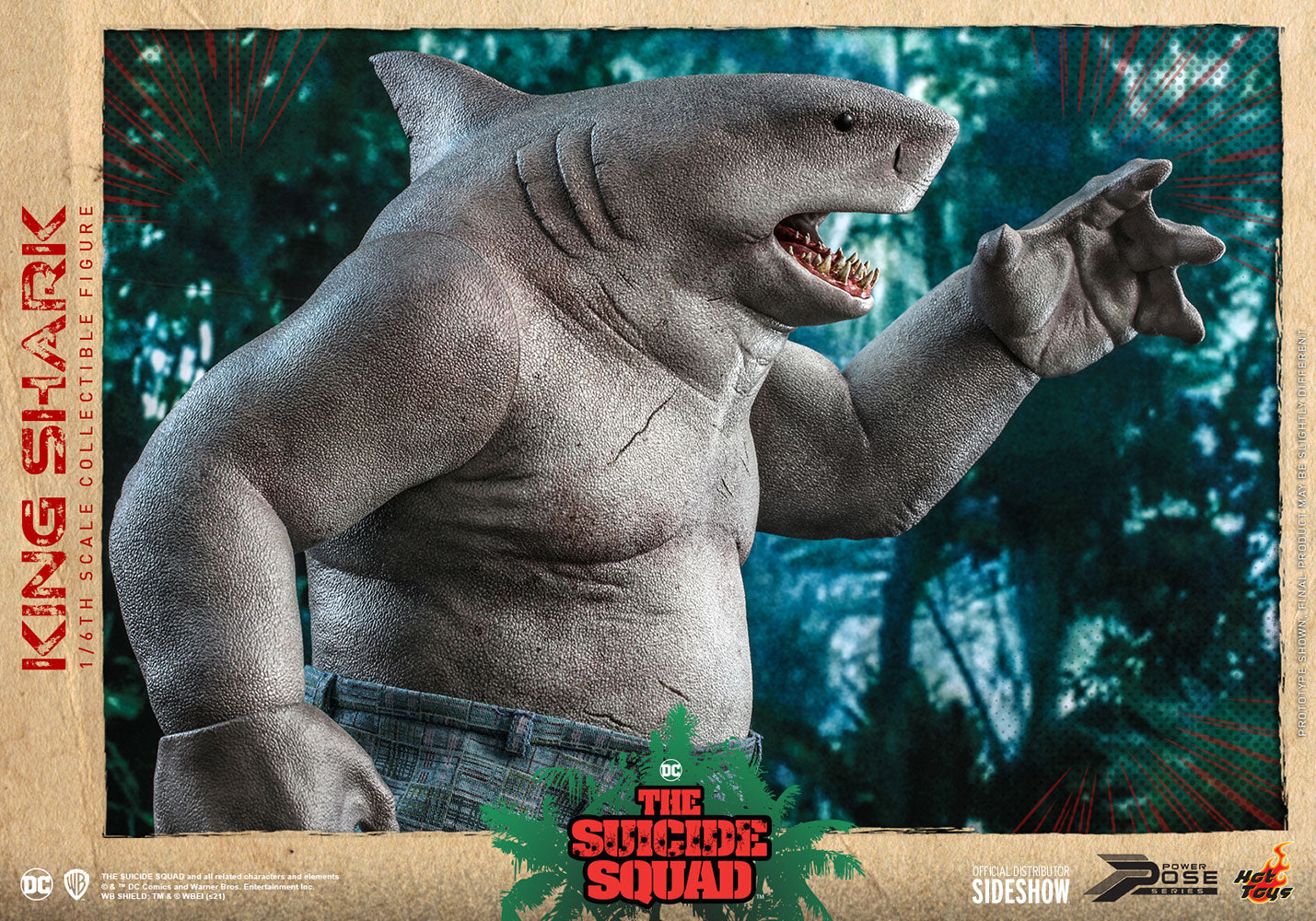 Power Pose Series - The Suicide Squad - King Shark