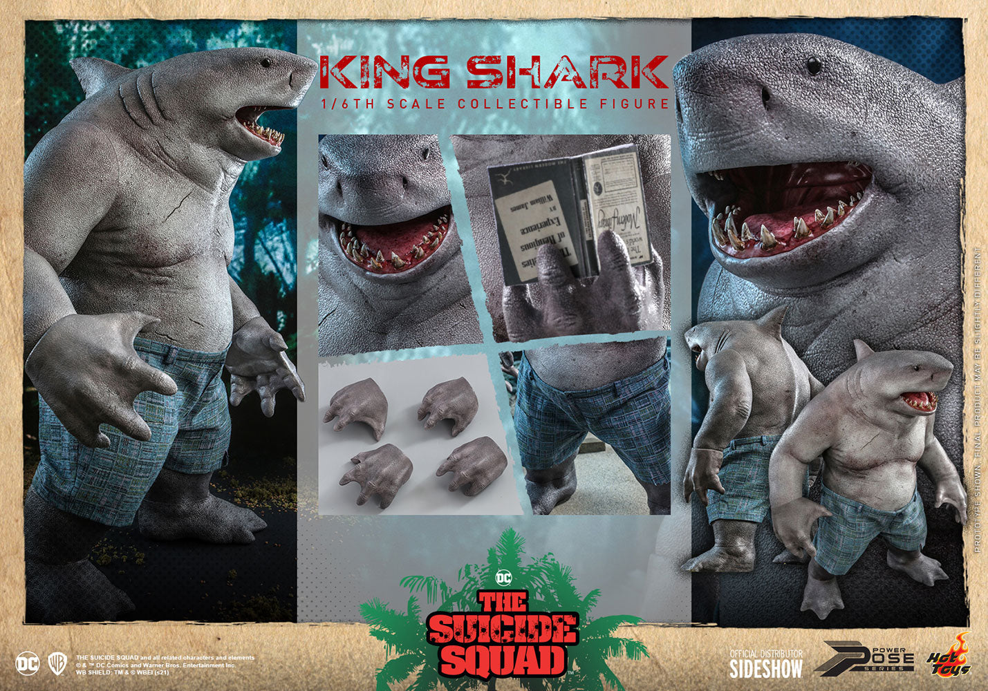 Power Pose Series - The Suicide Squad - King Shark