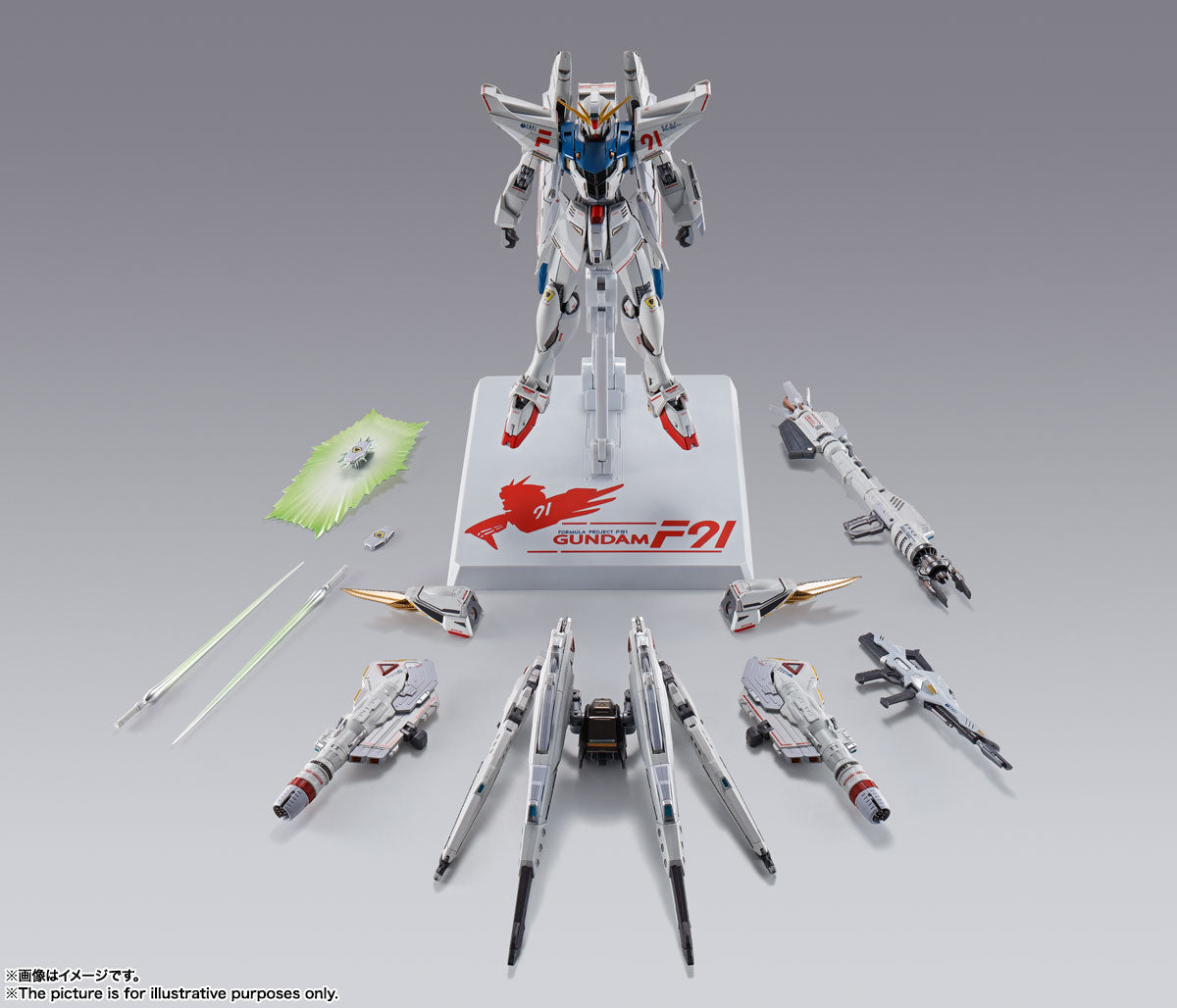 Metal Build - F91 Gundam Chronicle White Ver.