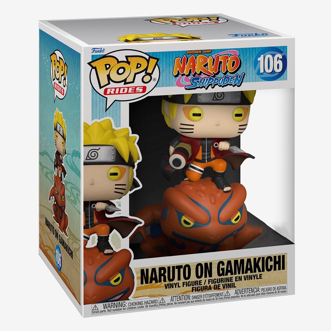 Pop! Rides - Naruto Shippuden - Naruto on Gamakichi