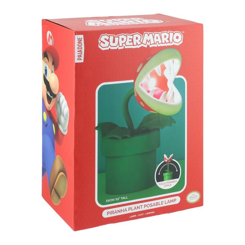 Paladone - Super Mario Piranha Plant Poseable Lamp