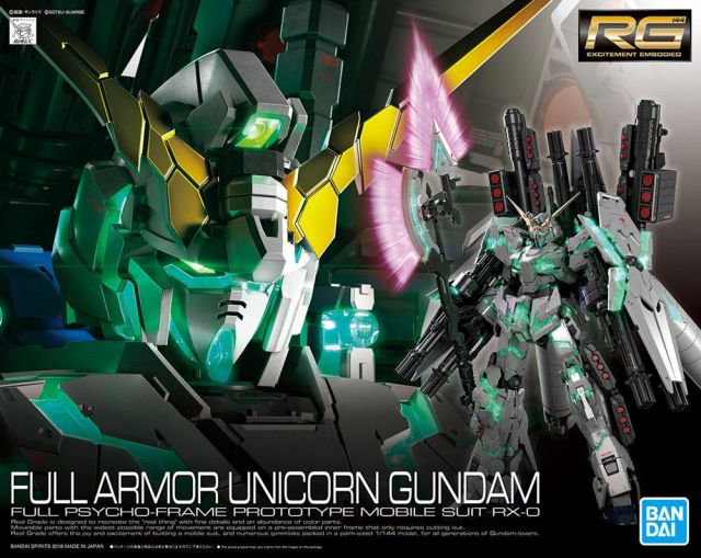 RG - RX-0 Full Armor Unicorn Gundam
